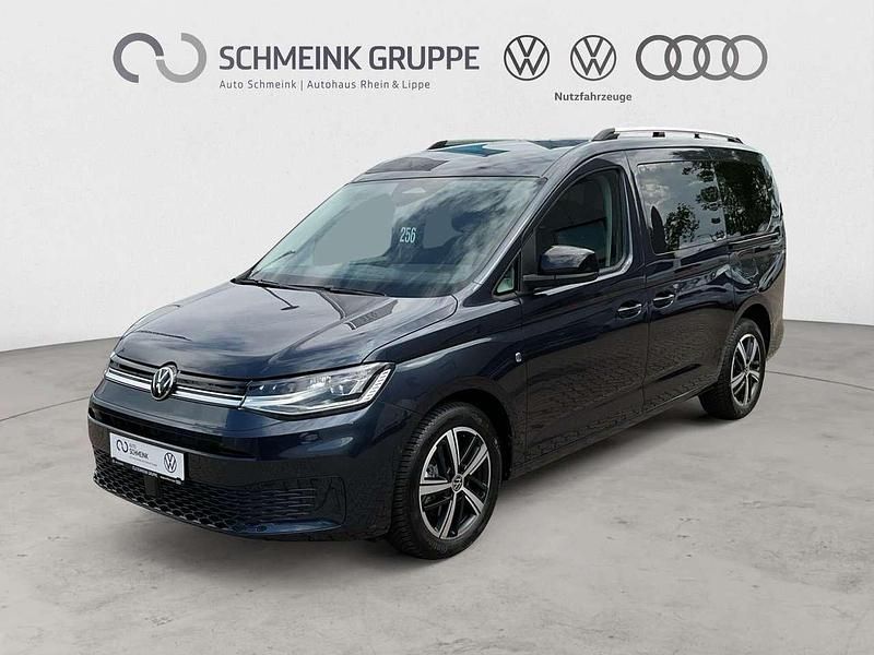 Neu VW Caddy Life 122 PS (89 kW) 2025 Starlight blue metallic Van / Kleinbus