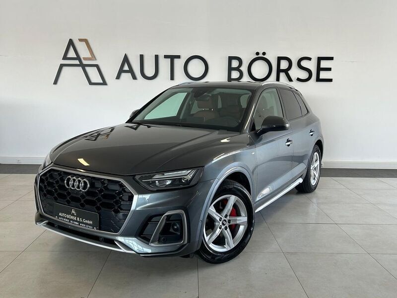 Grau Gebraucht 2021 Audi Q5 S-Line SUV | 32.490 € (Fairer Preis) - Bild 1/4