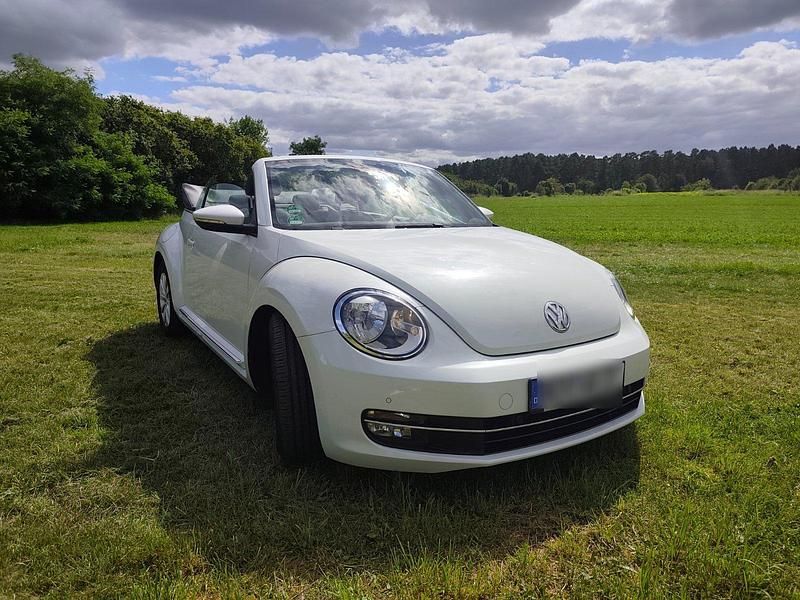 Weiß Gebraucht 2013 VW Beetle Cabrio | 8.750 € (Superpreis) - Bild 1/4