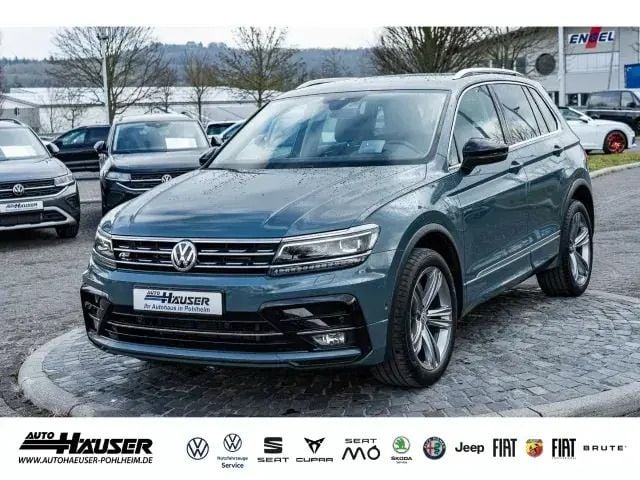 Blau Gebraucht 2020 VW Tiguan R-line SUV | 30.275 € (Superpreis) - Bild 1/4