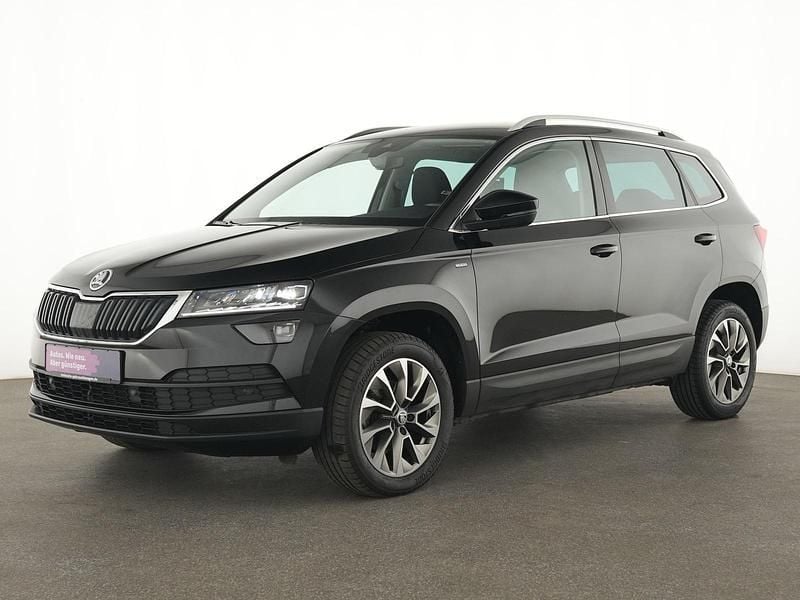 Schwarz magic Gebraucht 2021 Skoda Karoq Clever SUV | 22.201 € (Guter Preis) - Bild 1/4