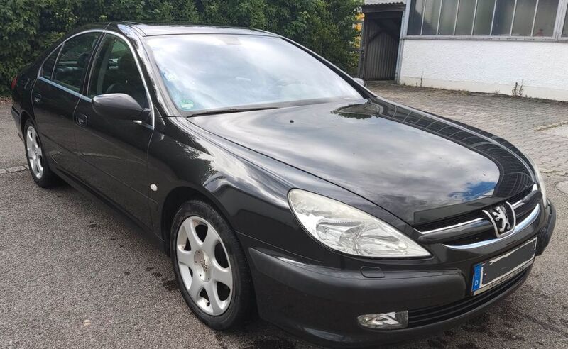 Schwarz Gebraucht 2004 Peugeot 607 Platinum Limousine | 2.500 € - Bild 1/4