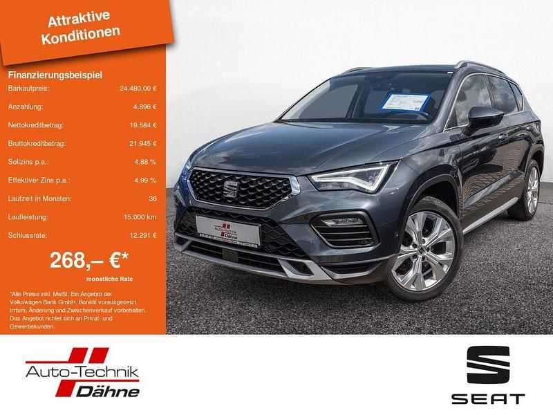 Grau / rodium grau (metallic) Gebraucht 2021 Seat Ateca Xperience SUV | 24.480 € (Guter Preis) - Bild 1/4