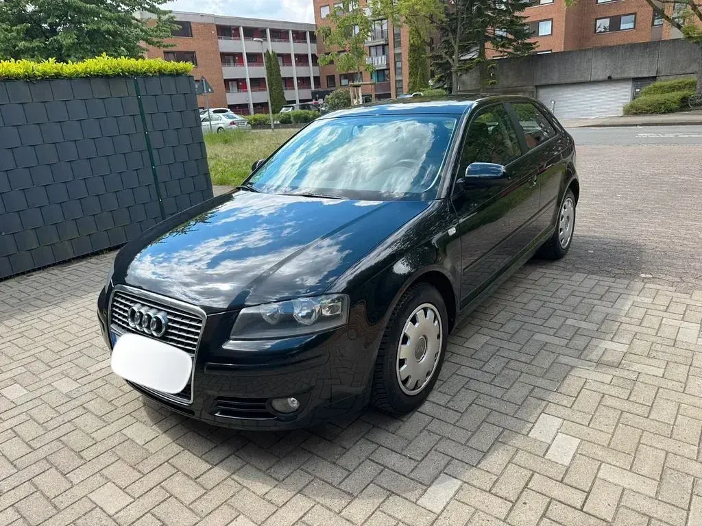 Brugt Audi A3 Ambiente 102 HK (75 kW) 2008 Sort Hatchback