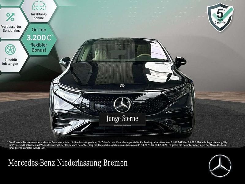 Graphitgrau Gebraucht 2022 Mercedes EQS580 AMG Limousine | 73.890 € (Guter Preis) - Bild 1/3