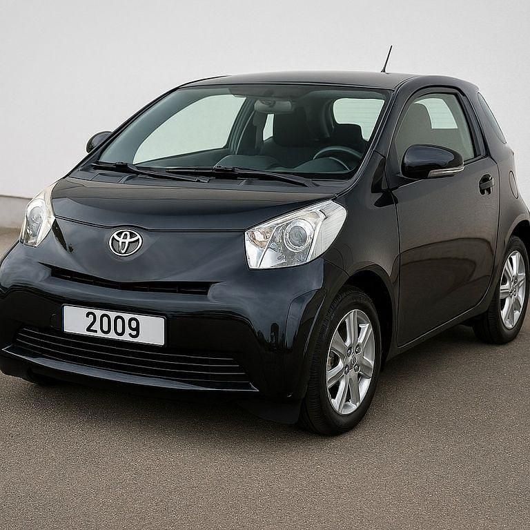 Gebraucht Toyota iQ 68 PS (50 kW) 2009 Schwarz Kleinwagen