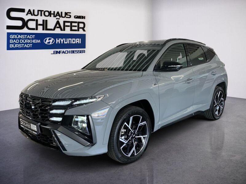 Grau Gebraucht 2024 Hyundai Tucson N Line SUV | 40.680 € (Etwas zu teuer) - Bild 1/4