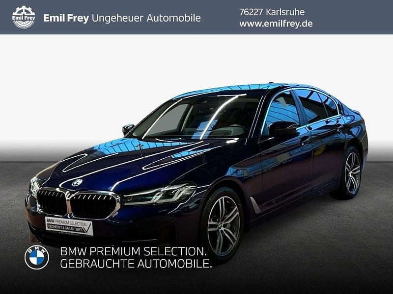 Blau Gebraucht 2022 BMW 540 Sport Line Limousine | 42.680 € (Superpreis) - Bild 1/3