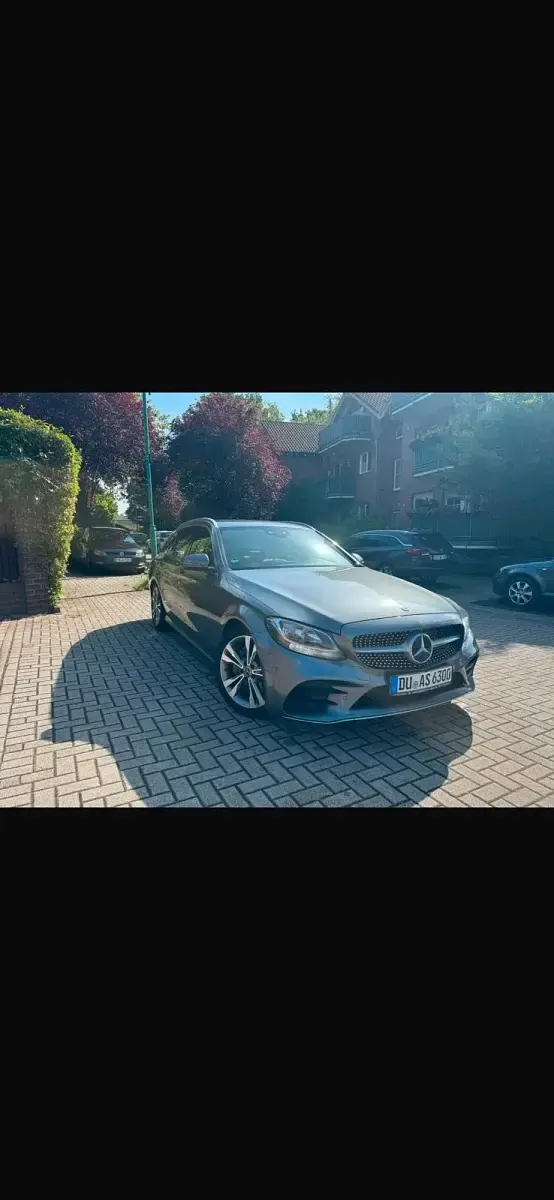 Gebraucht Mercedes C200 AMG line 160 PS (117 kW) 2019 Grau Kombi