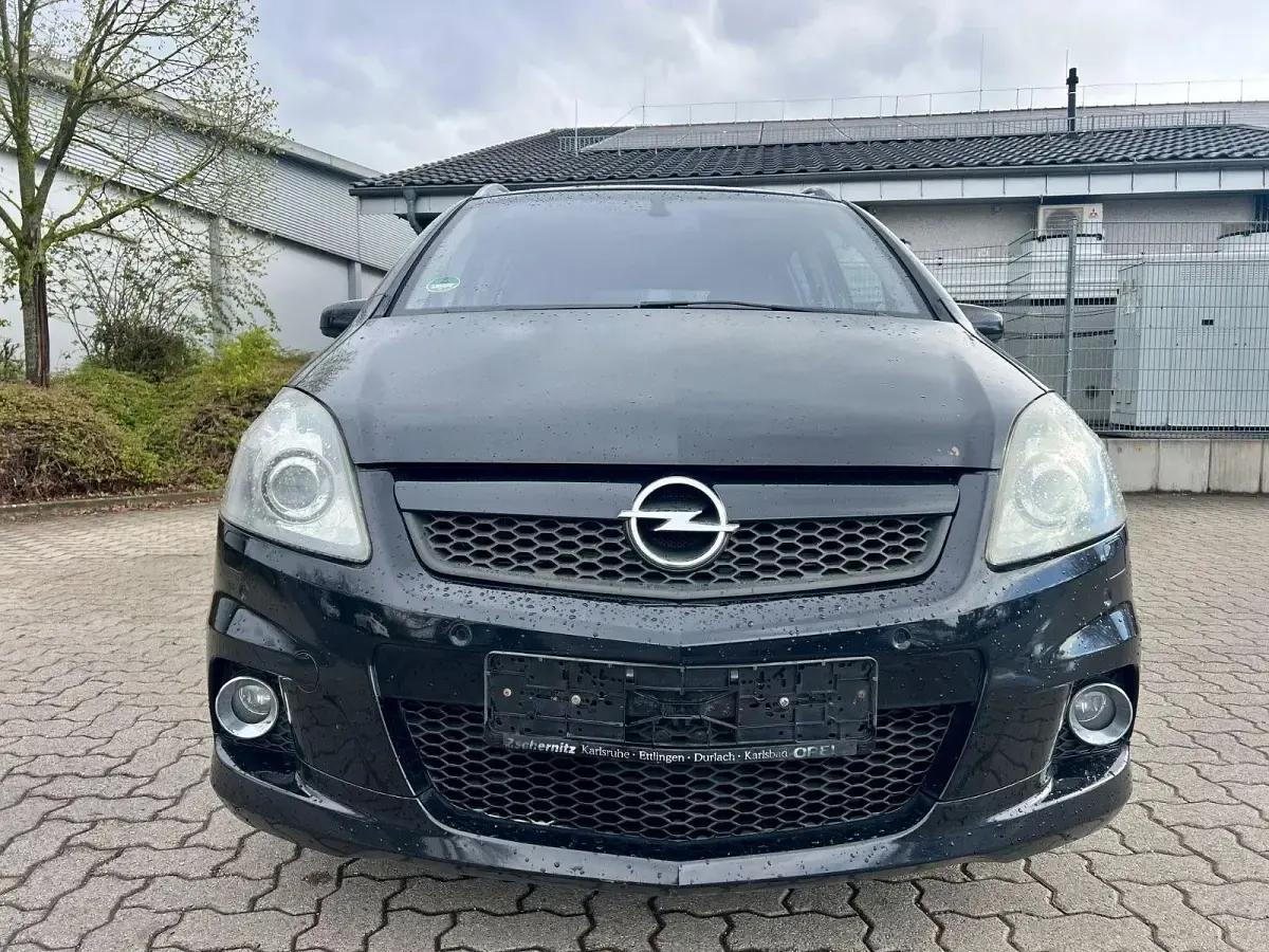 Gebraucht Opel Zafira OPC 241 PS (177 kW) 2007 Schwarz Van / Kleinbus