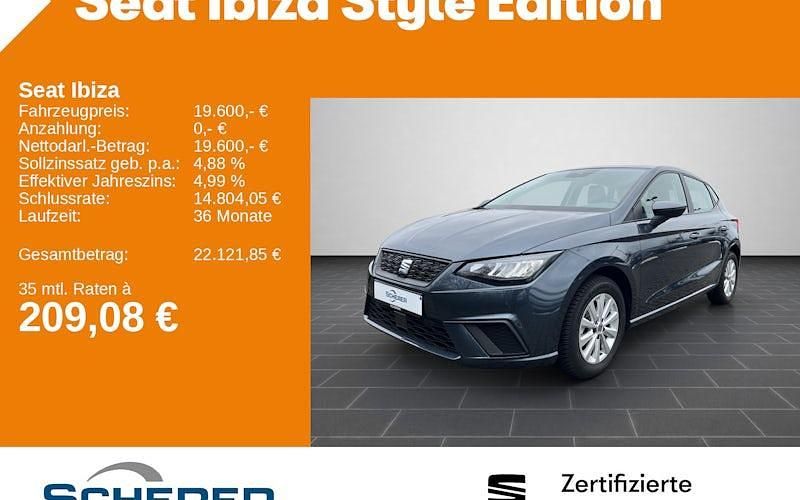 Gebraucht Seat Ibiza Style 115 PS (84 kW) 2024 Grau Limousine