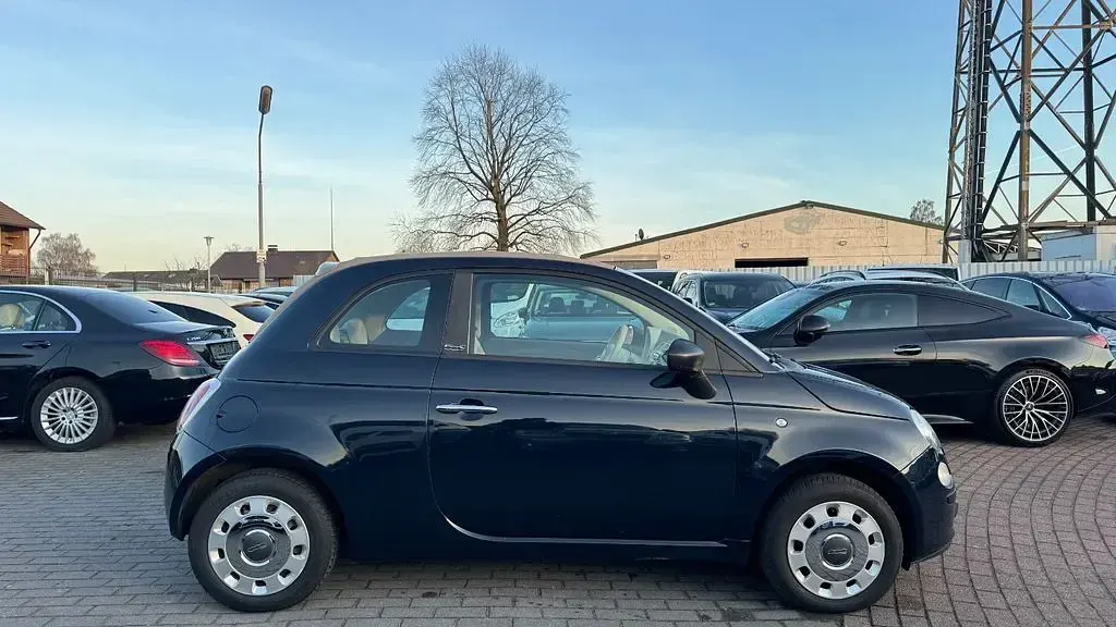 Gebraucht Fiat 500 Pop 69 PS (50 kW) 2011 Blau Cabrio
