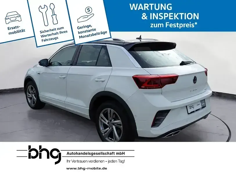 Gebraucht VW T-Roc R-line 190 PS (139 kW) 2022 Weiß SUV