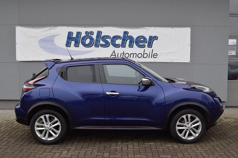 Gebraucht Nissan Juke Acenta 116 PS (85 kW) 2016 Blau SUV