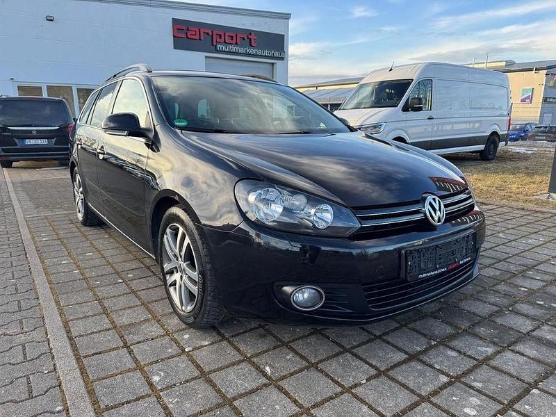 Gebraucht VW Golf VI Comfortline 122 PS (89 kW) 2010 Schwarz Kleinwagen