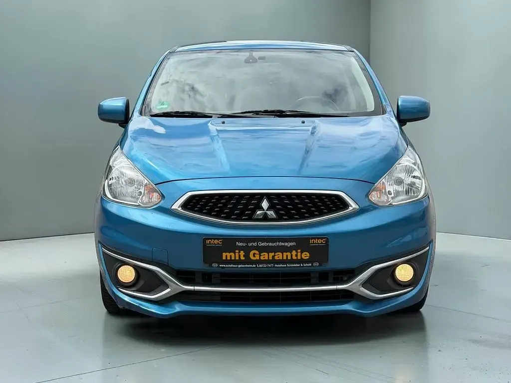 Gebraucht Mitsubishi Space Star Edition 80 PS (58 kW) 2018 Atollblau (p) Kleinwagen