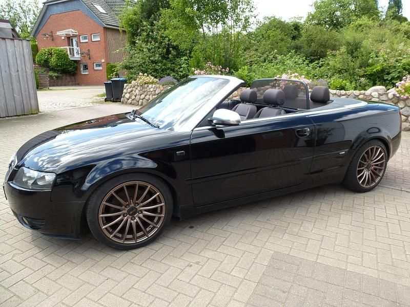 Gebraucht Audi A4 Cabriolet S-Line 163 PS (119 kW) 2002 Schwarz Cabrio