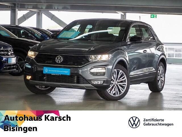 Indiumgrau (metallic) Gebraucht 2020 VW T-Roc Sportline SUV | 25.890 € (Fairer Preis) - Bild 1/4