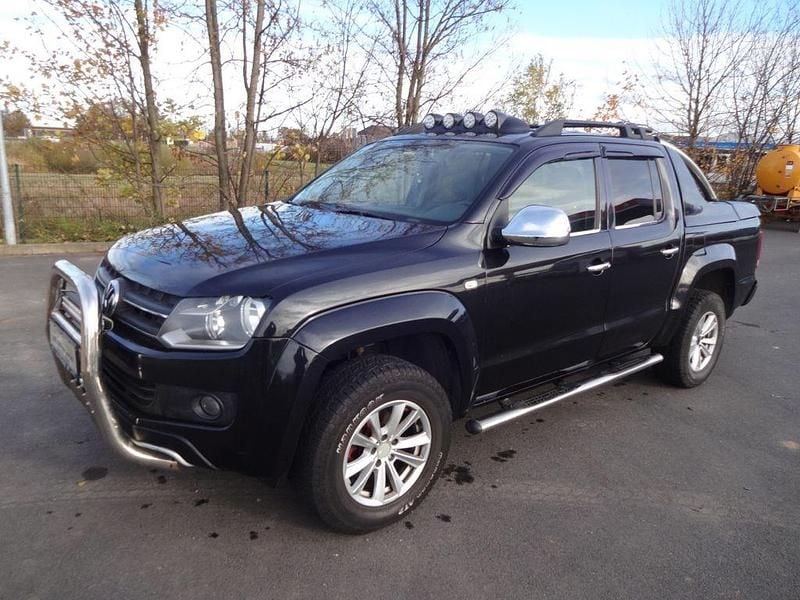 Schwarz Gebraucht 2012 VW Amarok Trendline Abholung | 10.900 € (Teuer) - Bild 1/4