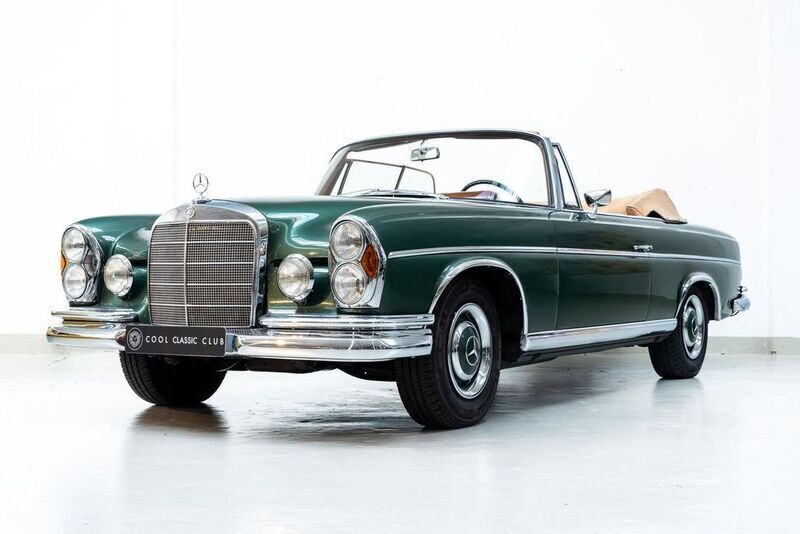 Grün Gebraucht 1967 Mercedes W112 SE Cabrio | 295.000 € - Bild 1/4