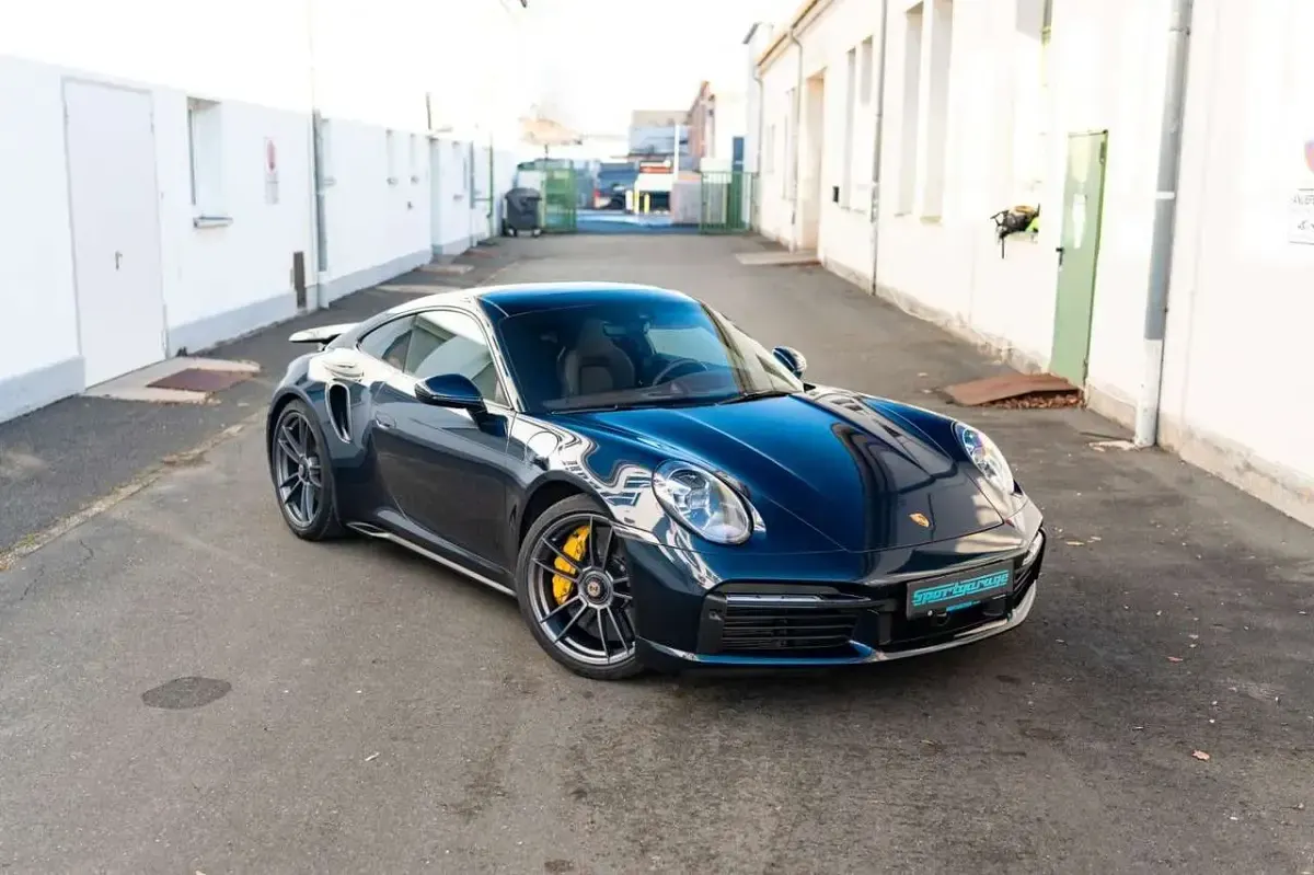 Gebraucht Porsche 911 Turbo S 650 PS (478 kW) 2020 Blau Coupé