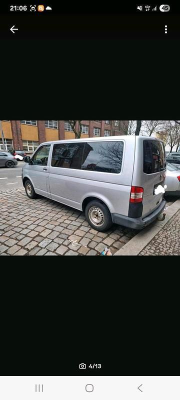 Gebraucht VW T5 140 PS (102 kW) 2013 Silber Van