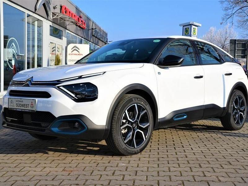 Gebraucht Citroën e-C4 Feel 100 kW (136 PS) 2023 Polar weiß metallic Limousine