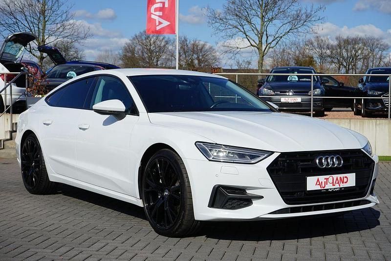 Gebraucht Audi A7 Sportback 286 PS (210 kW) 2018 Gletscherweiß metallic (metallic) Kleinwagen