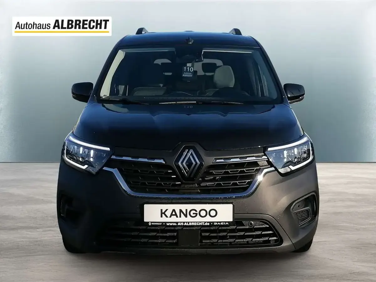 Neu Renault Kangoo Techno 131 PS (96 kW) 2026 Black pearlschwarz metallic Van / Kleinbus