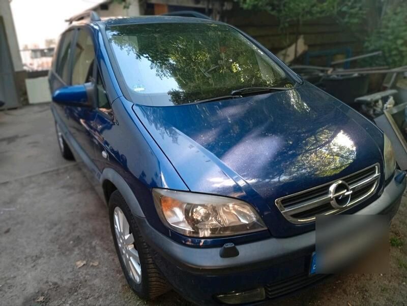 Blau Gebraucht 2003 Opel Zafira Van / Kleinbus | 1.800 € (Fairer Preis) - Bild 1/4