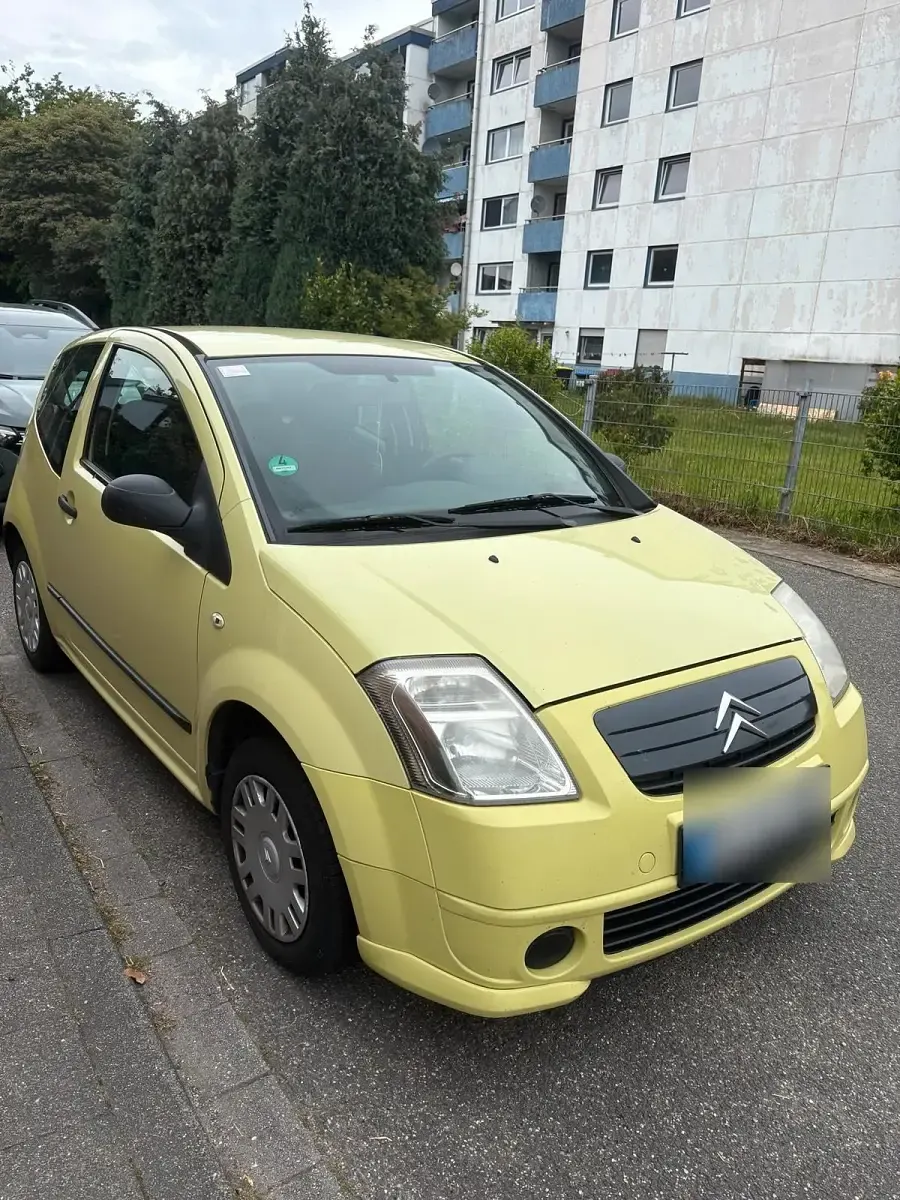 Gebraucht Citroën C2 60 PS (44 kW) 2006 Grün Kleinwagen