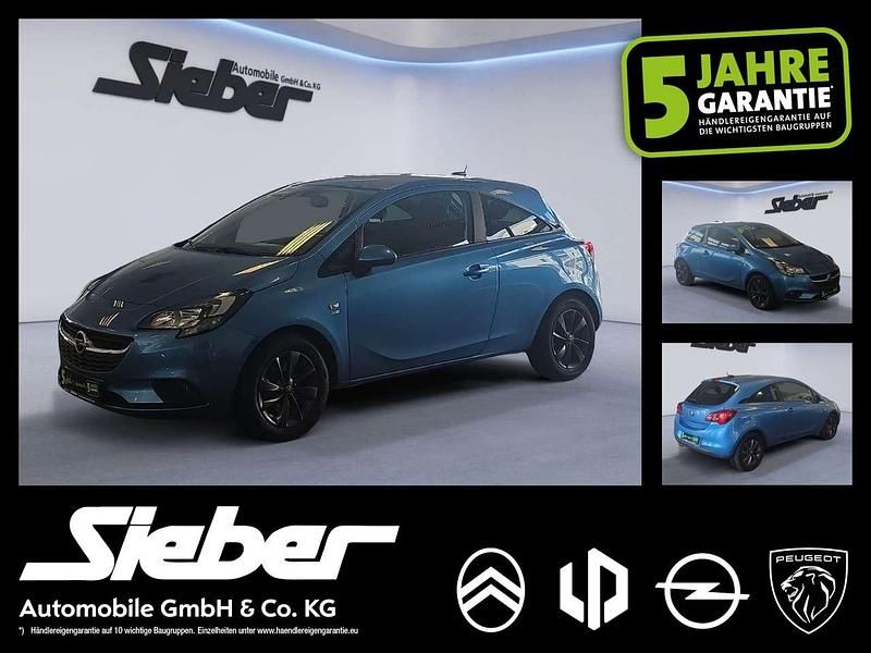 Gebraucht Opel Corsa 101 PS (74 kW) 2019 Arktis blau Kleinwagen