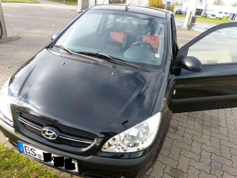Gebraucht Hyundai Getz 67 PS (49 kW) 2008 Schwarz Kleinwagen