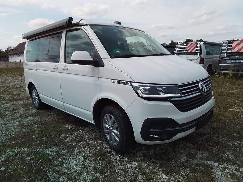 Weiß Gebraucht 2022 VW T6.1 California Van | 58.900 € - Bild 1/4