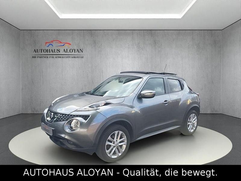 Grau Gebraucht 2016 Nissan Juke Acenta SUV | 8.990 € (Etwas zu teuer) - Bild 1/4