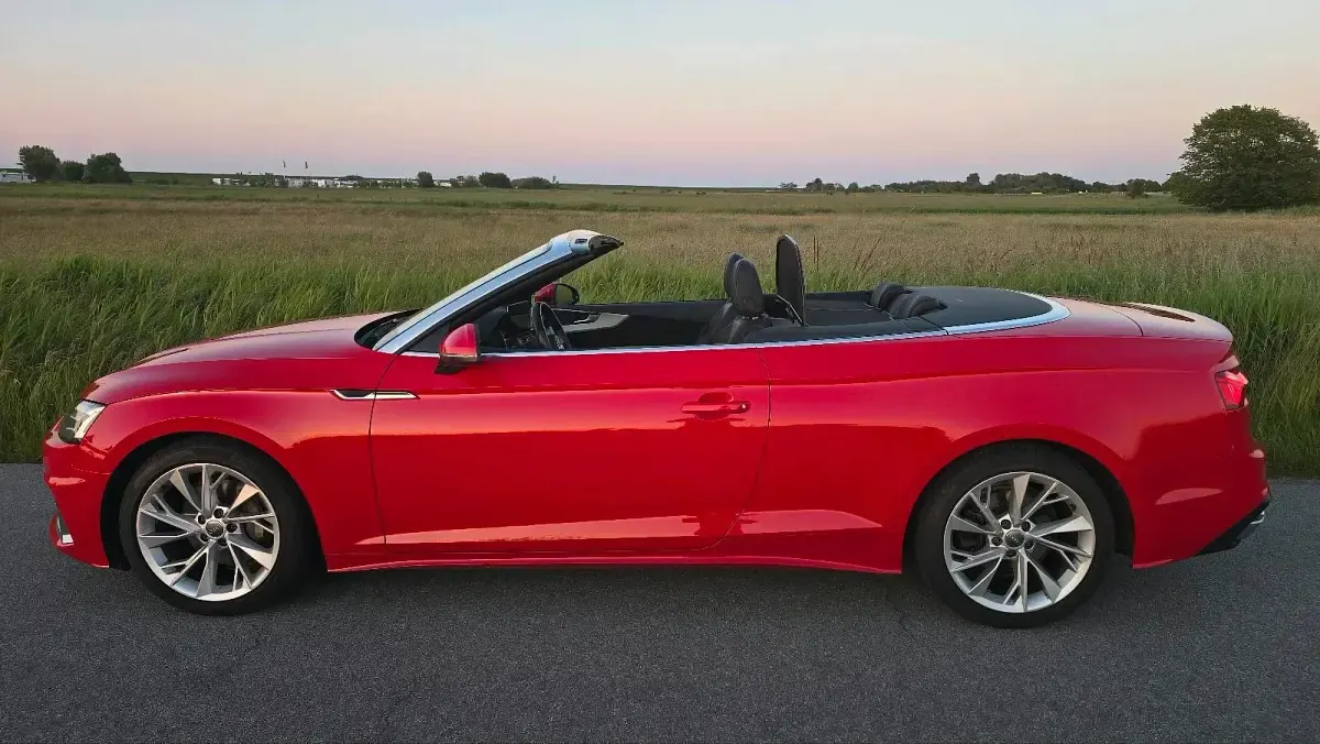 Gebraucht Audi A5 Cabriolet Advanced 190 PS (139 kW) 2020 Rot Cabrio