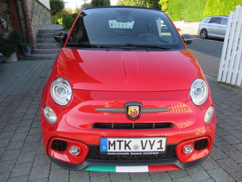 Rot Gebraucht 2016 Abarth 500C Cabrio | 22.700 € - Bild 1/4