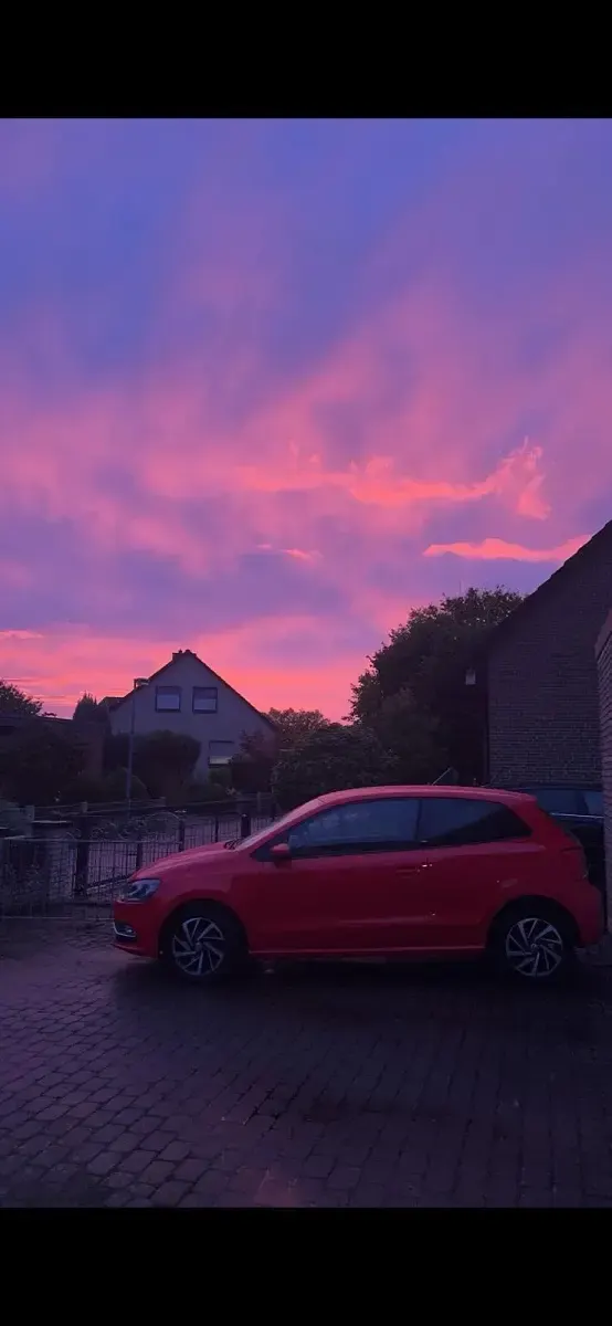 Gebraucht VW Polo Sound 75 PS (55 kW) 2017 Rot Kleinwagen