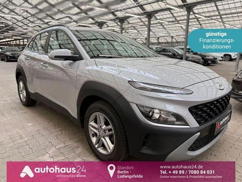 Grau Gebraucht 2021 Hyundai Kona Select SUV | 16.390 € (Guter Preis) - Bild 1/4
