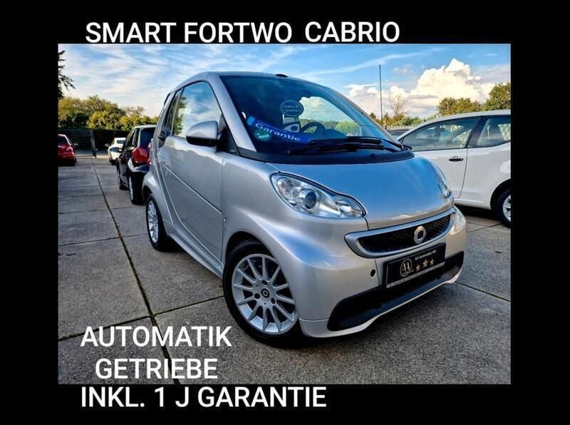 Silber Gebraucht 2013 Smart ForTwo Cabrio Cabrio | 6.999 € (Fairer Preis) - Bild 1/4