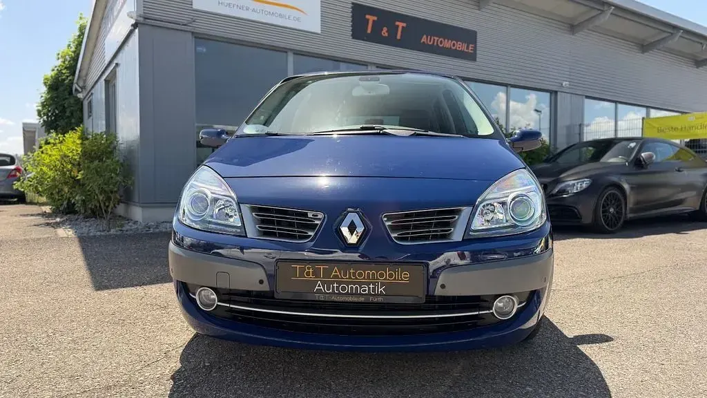 Gebraucht Renault Scénic II Exception 111 PS (81 kW) 2009 Blau Van / Kleinbus