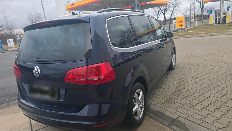 Gebraucht VW Sharan 140 PS (102 kW) 2012 Blau Van / Kleinbus
