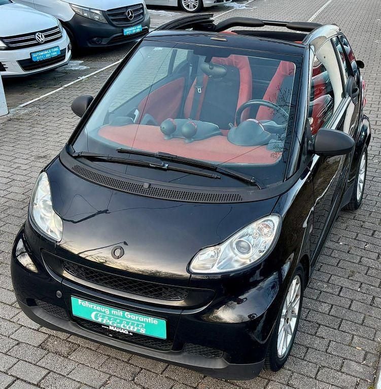 Gebraucht Smart ForTwo Cabrio Basis 84 PS (61 kW) 2008 Schwarz Cabrio