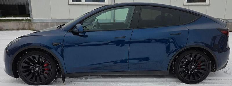 Gebraucht Tesla Model Y Performance 392 kW (534 PS) 2024 Blau SUV