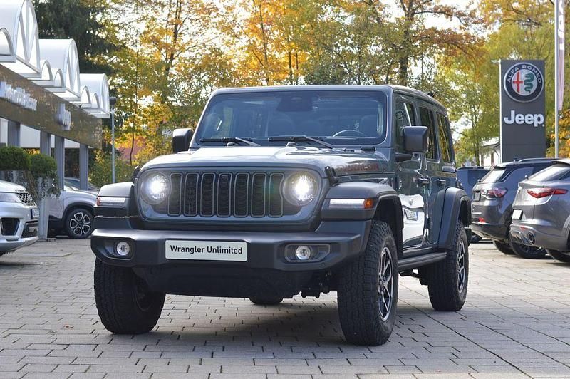 Grau Neu 2025 Jeep Wrangler Unlimited Rubicon SUV | 67.900 € (Etwas zu teuer) - Bild 1/4
