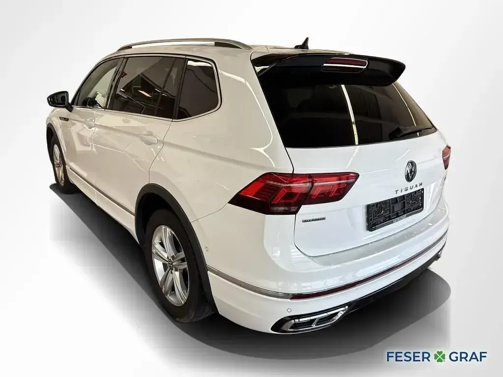 Gebraucht VW Tiguan Allspace R-line 200 PS (147 kW) 2021 Pure white SUV