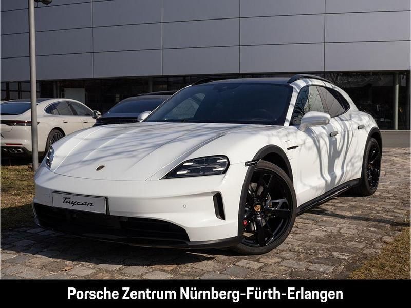 Weiß Gebraucht 2025 Porsche Taycan 4S Cross Turismo Limousine | 155.264 € (Guter Preis) - Bild 1/4