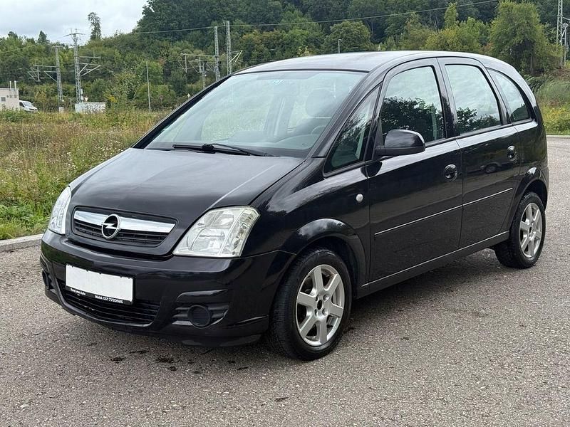 Schwarz Gebraucht 2008 Opel Meriva Edition Van / Kleinbus | 1.350 € (Guter Preis) - Bild 1/4