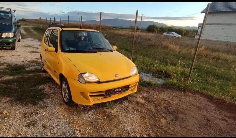 Gebraucht Fiat Seicento Abarth 54 PS (39 kW) 2001 Gelb Kleinwagen