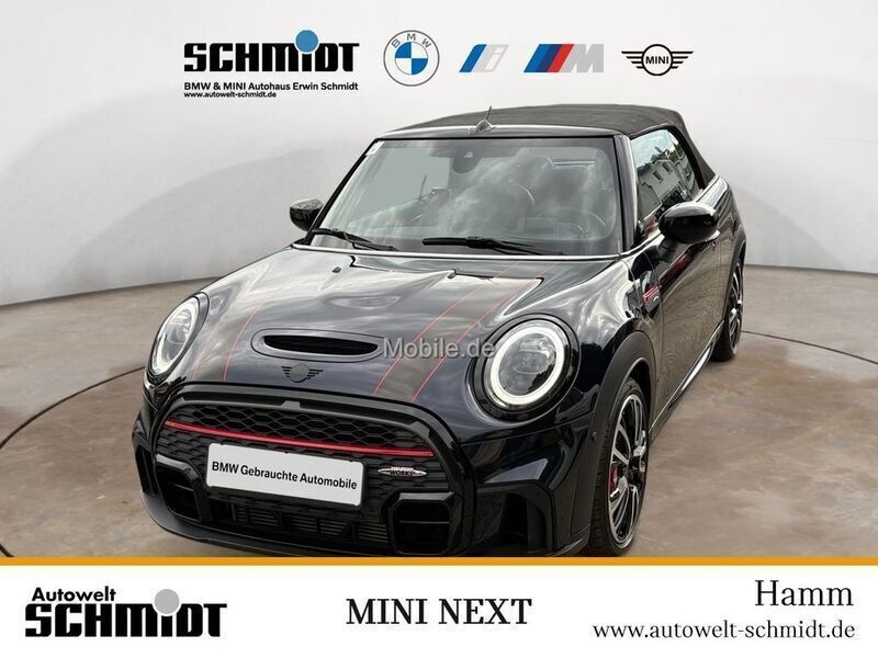 Schwarz Gebraucht 2022 Mini John Cooper Works Cabriolet Cabrio | 34.588 € (Fairer Preis) - Bild 1/4
